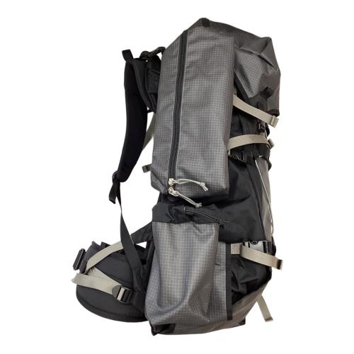 PAAGO WORKS (パーゴワークス) バックパック ブラック CARGO 55 背面長 約46～50cm 50L～(テント泊)