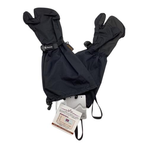 ISUKA (イスカ) 登山雑貨 SIZE Free ブラック ウェザーテック オーバーミトン