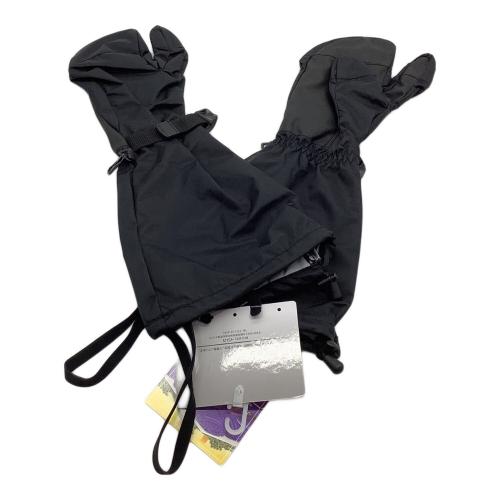 ISUKA (イスカ) 登山雑貨 SIZE Free ブラック ウェザーテック オーバーミトン