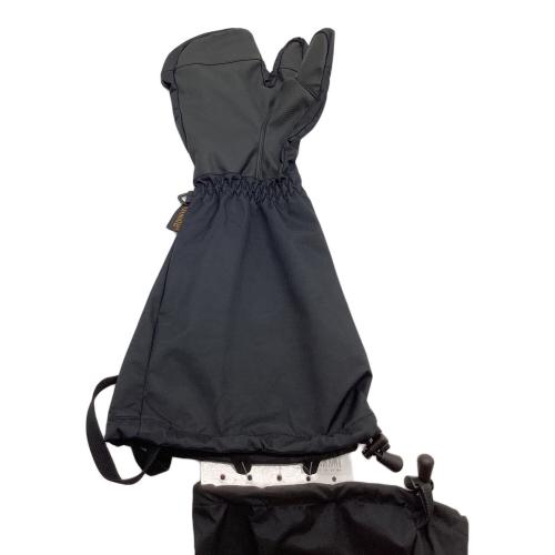 ISUKA (イスカ) 登山雑貨 SIZE Free ブラック ウェザーテック オーバーミトン