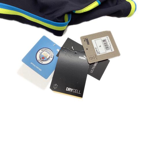 マンチェスターシティ サッカーウェア(トップス) メンズ SIZE XL ネイビー PUMA 24/25 ユニフォーム アウェイ 半袖 オーセンティック 775085