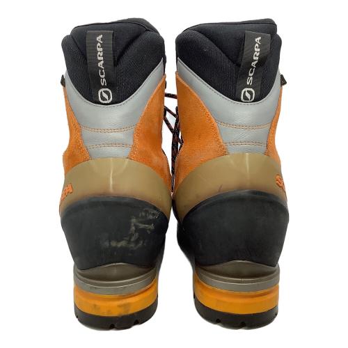 SCARPA (スカルパ) トレッキングシューズ メンズ SIZE 28cm オレンジ モンブラン GTX 厳冬期用 GORE-TEX