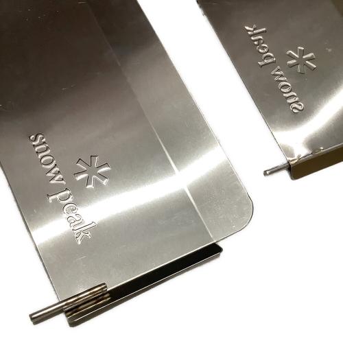 Snow peak (スノーピーク) 焚火台用品 廃盤品 IGTウインドスクリーンロングセット