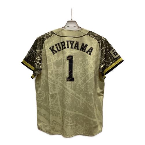 埼玉西武ライオンズ 応援グッズ SIZE L ゴールド 栗山【1】 ユニフォーム ライオンズフェスティバル2022 レプリカ