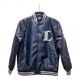 埼玉西武ライオンズ 応援グッズ SIZE L ネイビー サテンジャケット