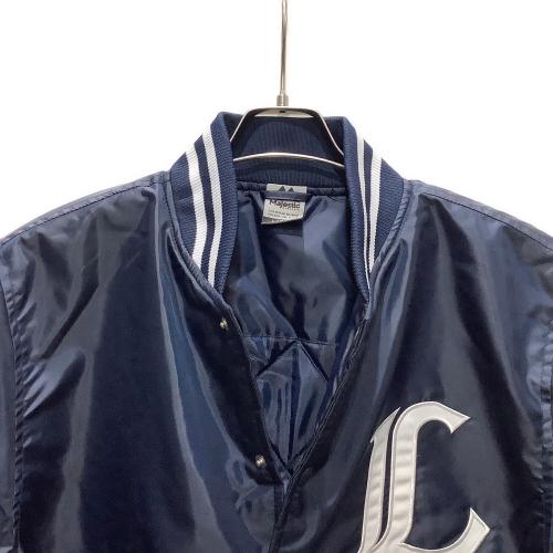 埼玉西武ライオンズ 応援グッズ SIZE L ネイビー サテンジャケット