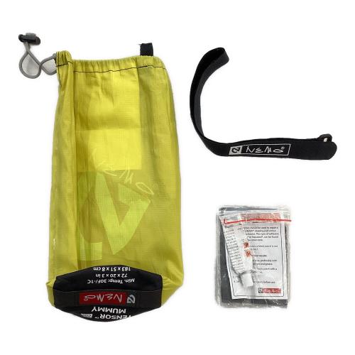 NEMO (ニーモ) インフレータブルマット 183×51cm イエロー KLYMIT CUSH(ピロー)付 テンサー レギュラー マミー