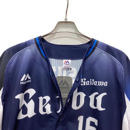 埼玉西武ライオンズ 応援グッズ Lサイズ ネイビー 【16】松坂大輔 ユニフォーム ビジターレプリカ レプリカ