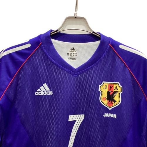 日本代表 サッカーユニフォーム メンズ SIZE L ブルー 2002-03モデル 【7】中田英寿 @ 381428