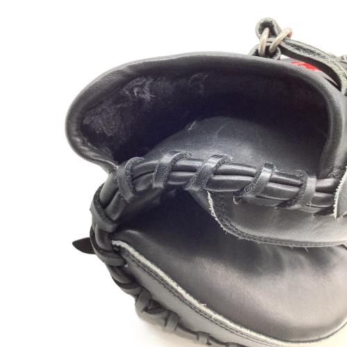 美津和タイガー 軟式グローブ ブラック キャッチャーミット