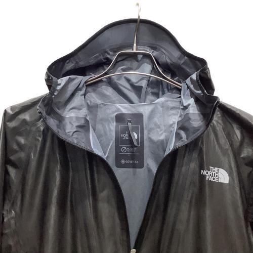THE NORTH FACE (ザ ノース フェイス) トレッキングウェア(レインウェア) メンズ SIZE L ブラック 収納ケース付属無し NP62070 ハイパーGTXフーディー GORE-TEX 国内代理店表記 有