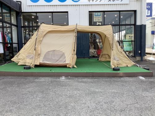 DOD (ディーオーディー) ツールームテント T3-688-TN キズ小・設営グセ小・ヨゴレ有 カマボコテント3