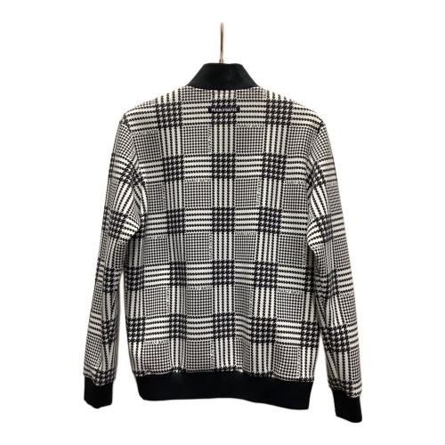 PEARLY GATES (パーリーゲイツ) ゴルフウェア(トップス) メンズ SIZE M ネイビー ダブルジップNOモノフィラエアクッショングレンチェックブルゾン アウター 053-2162205