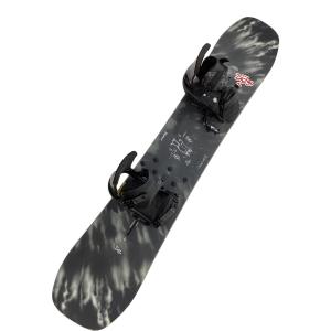 BURTON (バートン) スノーボード 154cm ブラック @ M6 キャンバー CUSTOM TWIN ビンディング付(BURTON CUSTOM Mサイズ)