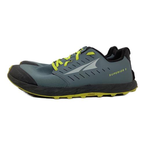 ALTRA (アルトラ) トレッキングシューズ メンズ SIZE 27.5cm ブルー ALOA546Z020 SUPERIOR 5 トレランシューズ