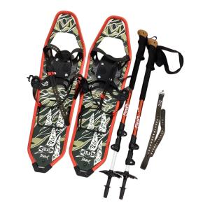 ATLAS (アトラス) スノーシュー レッド Jessa Gilbert デザイン特別カラー レンジ BC 26 ポールセット リミテッドエディション