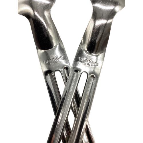 Snow peak (スノーピーク) アウトドア食器 SCT-005 チタンカトラリーFS