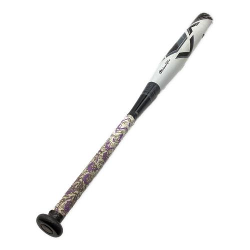 MIZUNO (ミズノ) ソフトボール用バット 84cm/5.7cm ホワイト×ブラック AX4 1CJFS307