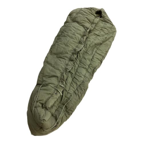 US軍 (ユーエスグン) マミー型シュラフ(ダウン) DSA100-77-C-1381/1977年支給品/TALONジッパー エクストリームコールドウェザー スリーピングバッグ 【冬用】 約210×70㎝