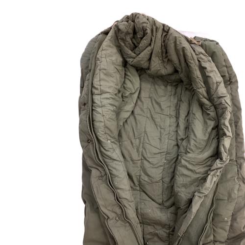 US軍 (ユーエスグン) マミー型シュラフ(ダウン) DSA100-77-C-1381/1977年支給品/TALONジッパー エクストリームコールドウェザー スリーピングバッグ 【冬用】 約210×70㎝