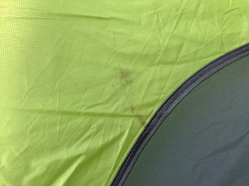 NEMO (ニーモ) 登山用テント 土ヨゴレ有 ホーネットストーム2P 約230×215×98㎝ 1～2人用 程度B 程度B スカートなし ハンマーなし/説明書あり