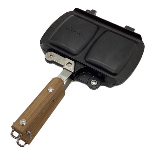 Snow peak (スノーピーク) ホットサンドクッカー トラメジーノ クッキング用品 ポイントギフト限定品 ブラック