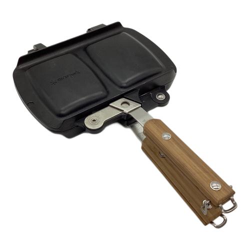 Snow peak (スノーピーク) ホットサンドクッカー トラメジーノ クッキング用品 ポイントギフト限定品 ブラック