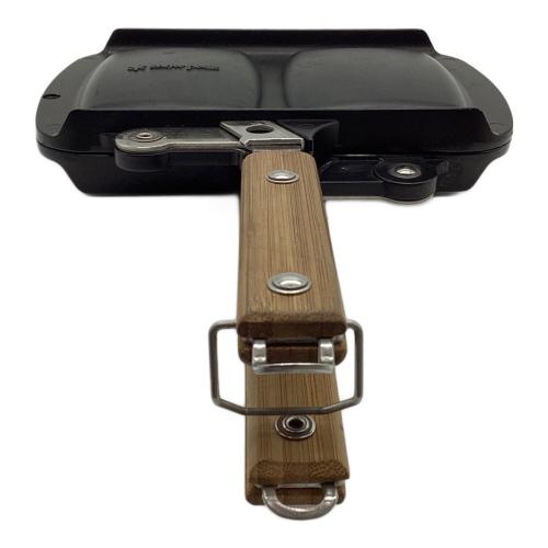 Snow peak (スノーピーク) ホットサンドクッカー トラメジーノ クッキング用品 ポイントギフト限定品 ブラック