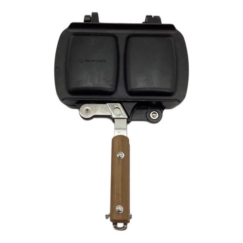 Snow peak (スノーピーク) ホットサンドクッカー トラメジーノ クッキング用品 ポイントギフト限定品 ブラック