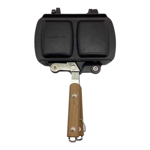 Snow peak (スノーピーク) ホットサンドクッカー トラメジーノ クッキング用品 ポイントギフト限定品 ブラック