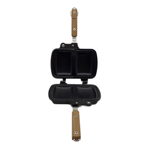 Snow peak (スノーピーク) ホットサンドクッカー トラメジーノ クッキング用品 ポイントギフト限定品 ブラック
