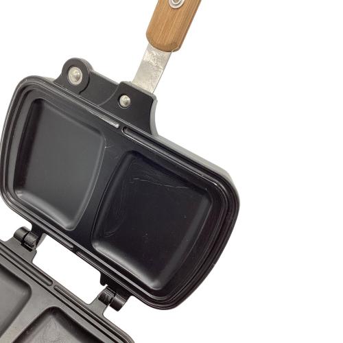 Snow peak (スノーピーク) ホットサンドクッカー トラメジーノ クッキング用品 ポイントギフト限定品 ブラック