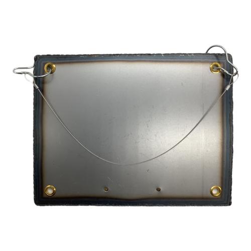 neru design works (ネルデザインワークス) マグネットプレート マグネット付き/銘板有シリアル記載無し 吊り下げスチールプレート