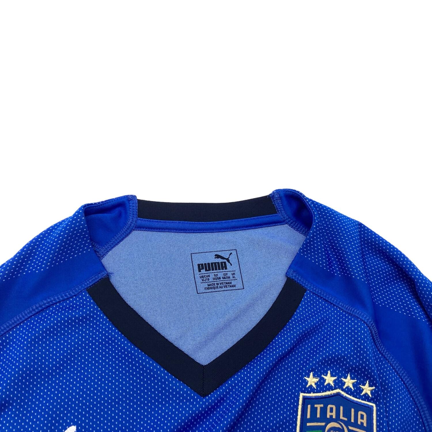 イタリア代表 サッカーユニフォーム メンズ SIZE XL ブルー PUMA 2018
