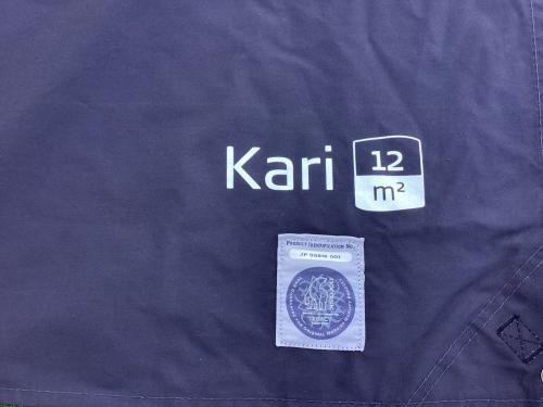 Nordisk (ノルディスク) レクタタープ ファントムブラックエディション カーリ12 約300×400cm 2～4人用 程度B 程度B TC素材