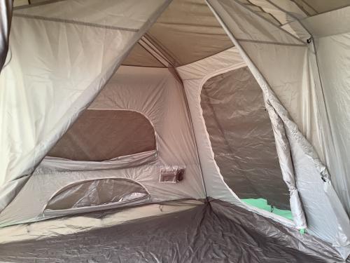 Naturehike (ネイチャーハイク) ワンタッチテント キャノピーポール3本欠品・土ヨゴレ有 VILLAGE13