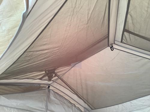 Naturehike (ネイチャーハイク) ワンタッチテント キャノピーポール3本欠品・土ヨゴレ有 VILLAGE13