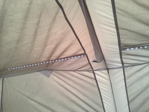 Naturehike (ネイチャーハイク) ワンタッチテント キャノピーポール3本欠品・土ヨゴレ有 VILLAGE13