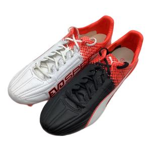 PUMA (プーマ) サッカースパイク メンズ SIZE 26cm レッド エヴォスピード SL II LTH トリックス 103646