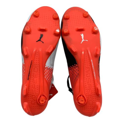 PUMA (プーマ) サッカースパイク メンズ SIZE 26cm レッド エヴォスピード SL II LTH トリックス 103646