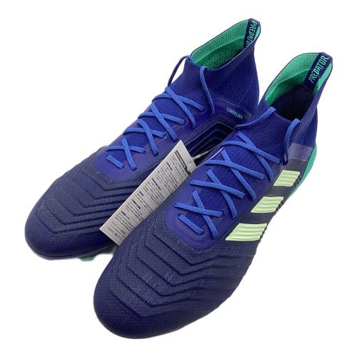 adidas (アディダス) サッカースパイク メンズ SIZE 26cm ネイビー×グリーン プレデター 18.1-ジャパン HG CQ1949 未使用品