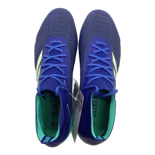 adidas (アディダス) サッカースパイク メンズ SIZE 26cm ネイビー×グリーン プレデター 18.1-ジャパン HG CQ1949 未使用品