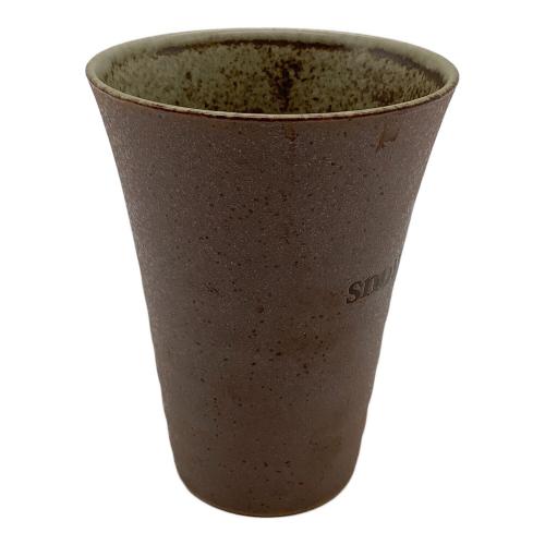 Snow peak (スノーピーク) アウトドア食器 陶器製/廃盤ノベルティー 素焼きビアマグ