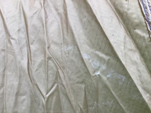 Seek Outside モノポールテント スレ小穴・ヨゴレ・シームグリップ屋外方面に塗布有/カーボンポール付属・前後メッシュパネル付き・煙突ポート付