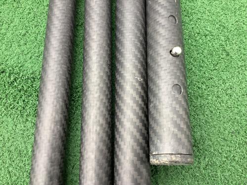 Seek Outside モノポールテント スレ小穴・ヨゴレ・シームグリップ屋外方面に塗布有/カーボンポール付属・前後メッシュパネル付き・煙突ポート付