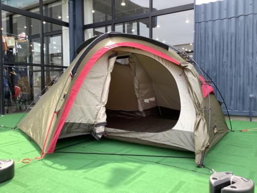 OGAWA (オガワ) ソロテント ホズST 約245×255×120(h)cm 1～2人用 程度A 程度A スカートなし ハンマーなし/説明書なし