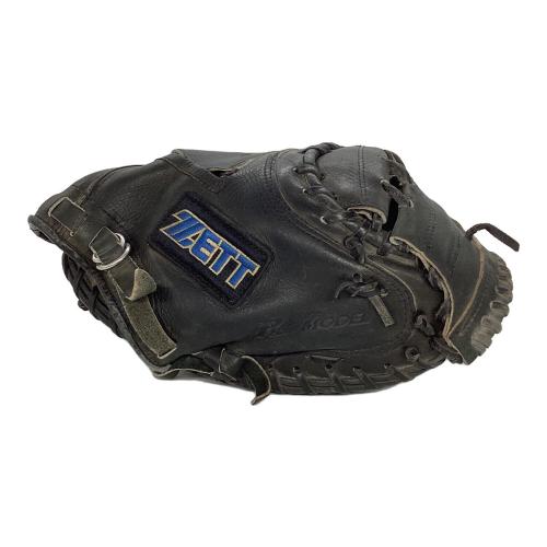 ZETT 軟式キャッチャーミット ブラック newグラブ💪 ナイト