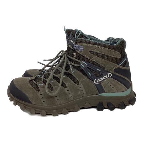 AKU (アク) トレッキングシューズ レディース SIZE 23.5cm ブラウン 714ISG アルテラライト ミッド GTX W's ハイカット(ソフトソール) GORE-TEX