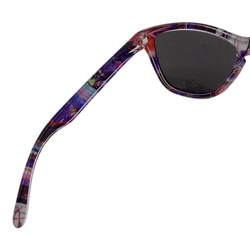 OAKLEY (オークリー) サングラス ユニセックス マルチカラー Meguru Yamaguchiコラボ OO9245-B054 KOKORO Collection フロッグスキン セルフレーム 偏光レンズ(POLARIZED)