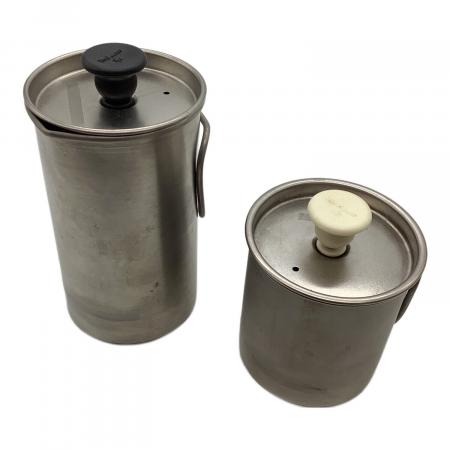 Snow peak (スノーピーク) コーヒー用品 カフェプレス・ミルクフォー